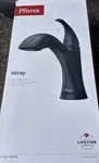 Pfister Wray 1-HANDLE Pull-out Kitchen Faucet Matte Black F-534-7WRYB. Fixed Price $107.76.