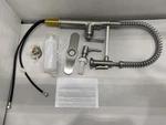 Kohler Sous Pro-style Single-handle Pull-down Kitchen Faucet With Soap Dispenser. Fixed Price $183.98.