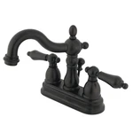 Kingston Brass KB1605AL Heritage 4-INCH Centerset Lavatory Faucet With Metal Lev. Fixed Price $248.29.