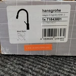 Hansgrohe Allegro 1.75 Gpm Pull Down Kitchen Faucet Steel Optic 71843801. Fixed Price $332.31.