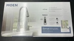 New Moen 87162SRS Boman Stainless Pulldown Kitchen Faucet W/soap Dispenser B176. Fixed Price $129.95.