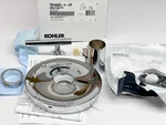 Kohler Purist Rite-temp Valve Trim With Lever Handle Polished Chrome TS14423-4CP. Fixed Price $249.01.