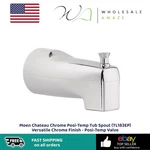 Moen Chateau Chrome Posi-temp Tub Spout (TL183EP) Versatile Finish. Fixed Price $34.99.
