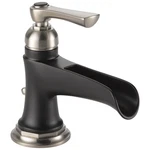 Brizo 65061LF-NKBL Rook Faucet 1.2 Gpm Luxe Nickel/matte Black Single Handle. Fixed Price $839.75.
