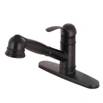 Kingston Brass GSC757.WEL Eden 1.8 Gpm Hole Pull Out Kitchen - Bronze. Fixed Price $188.47.
