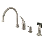 Kingston Brass KB828K8 Single-handle Widespread Kitchen Faucet. Fixed Price $190.38.