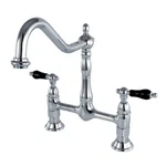 Kingston Brass KS1171PKL Duchess Bridge Kitchen Faucet. Fixed Price $307.98.
