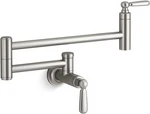 Kohler Edalyn By Studio Mcgee Wall Mount Pot Filler Stainless K28359-VS. Fixed Price $410.00.