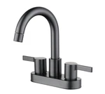 Better Homes & Gardens Clean Modern 4" Centerset Bathroom Faucet In Matte Black. Fixed Price $51.41.