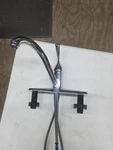 Delta Classic 1-HANDLE Kitchen Faucet Chrome- For Parts. Fixed Price $20.00.
