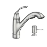 Marietta Single-handle Pull-out Sprayer Kitchen Faucet S.r. Stainless By Moen. Fixed Price $177.00.