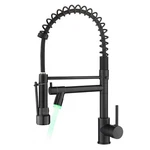 Aimadi Kitchen Faucet,black Faucet,commercial With Matte. Fixed Price $172.58.