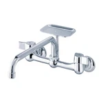 Gerber G0042691 Chrome Classics Two Handle Wall Mount Kitchen Faucet W/ 8" S.... Fixed Price $140.00.