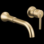 Delta Trinsic T3559LF-CZWL Wall Mount Bathroom Faucet Trim Champagne Bronze. Fixed Price $279.99.
