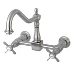 Kingston Brass Essex Wall Mount Bridge Kitchen Faucet. Fixed Price $357.29.