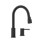 Appaso 2 Hole Kitchen Faucet, 3 Modes Matte Black Wi... Fast Ship. Fixed Price $75.81.