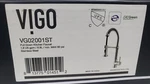 Vigo Edison Pull-down Spray Kitchen Faucet Stainless Steel (VG02001ST). Fixed Price $139.96.