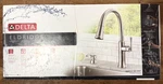 Delta Eldridge Single-handle Pulldown Kitchen Faucet Shieldspray Polished Chrome. Fixed Price $109.95.