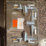 Lot Of Water Saver F.co. L4200-132SWSA Faucet Dk Mt Tur W/2B Vlvs & Shnk Gas. Fixed Price $120.00.