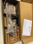 Brizo 61054LF-BLGL Litze Matte Black/luxe Gold 1.8 Gpm Bar Faucet With Handle. Fixed Price $524.99.