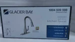 Glacier Bay Fairhurst Single-handle Kitchen Faucet Stainless Steel. Fixed Price $68.20.