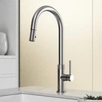 Vigo VG02033 Bristol 1.8 Gpm Hole Pull Down Kitchen Faucet - Stainless Steel. Fixed Price $235.99.