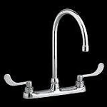 American Standard 6409.170.002 6409170.002 Monterrey Top Mount Gooseneck Kitchen. Fixed Price $184.06.