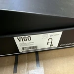 Vigo Edison Kitchen Faucet With Pull Down Sprayer Matte Gold/ Black VG02001MGMB. Fixed Price $140.00.