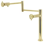 Kingston Brass KS470.RKX Webb 3 Gpm 1 Hole Pot Filler -. Fixed Price $633.72.