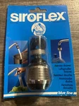 Siroflex Double Swivel Sprayer Black & Chrome Made Italy Blue Line - New. Fixed Price $18.99.