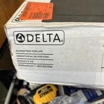 Delta Faucet Dryden 2-HANDLE Deck-mount Roman Tub Trim Kit. Fixed Price $85.00.