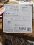Lowes Project Source Brushed Nickel Tub & Faucet Single Handle. Fixed Price $90.00.