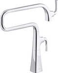 Kohler K-22067-CP Graze Kitchen Sink Deck Mount Pot Filler Polished Chrome. Fixed Price $369.95.
