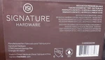 Signature Hardware Boca Raton Pressure Balanced Tub Shower Set Trim SHBR8030GMB. Fixed Price $283.50.