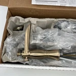 Delta 598LF-CZMPU Cassidy 1 Hole Waterfall Channel Bathroom Faucet Bronze Read. Fixed Price $350.00.