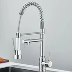 Aimadi Kitchen Sink Faucet Stainless Steel With Pull Down Sprayer Single Handle. Fixed Price $35.99.