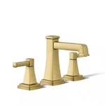 Kohler Riff 8 In. Widespread Bathroom Faucet Vibrant Brushed Moderne Brass. Fixed Price $461.96.