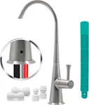 Metpure Airgap 3-PORT Brass Ro Faucet For Reverse Osmosis Drinking Water Systems. Fixed Price $150.00.