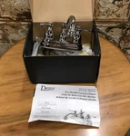 Danze Opulence Two Handle Bathroom Sink Lavatory Faucet 3062-57-NP Nickel. Fixed Price $75.00.