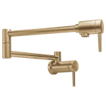 Delta 1165LF-CZ Contemporary Wall Mount Pot Filler Champagne Bronze. Fixed Price $839.00.