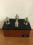 Danze D304110BN Prince 2 Handle Mini-widespread Lavatory Faucet Brushed Nickel. Fixed Price $39.99.