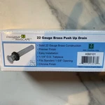 Kingston Brass KB810 Trimscape 1-1/4" Pop-up Drain Assembly Chrome. Fixed Price $39.00.