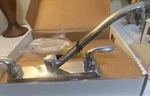 Kohler 15253-CP Coralais Kitchen Sink Faucet W/black /chrome Sidespray. Fixed Price $42.72.