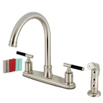 Kingston Brass FB779.CKLSP Kaiser 1.8 Gpm Standard Kitchen Faucet - Nickel. Fixed Price $155.97.