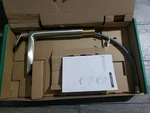 "parts" Hansgrohe Logis Fine 1-HANDLE 1-HOLE Bathroom Sink Faucet,brushed Nickel. Fixed Price $79.99.