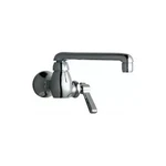 Chicago Faucets 332-XKABCP Wall Mounted Pot Filler With Lever Handle. Fixed Price $100.61.