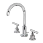 Kingston Brass FSC8921CML Manhattan Widespread Bathroom Faucet With Pop-up. Fixed Price $299.58.
