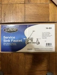 New Krowne 16-281 Silver Series Service Sink Faucet. Fixed Price $70.00.
