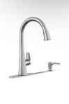 Kohler Anessia Stainless Single Handle Pull Down Kitchen Faucet R33444-SD-VS. Fixed Price $119.00.