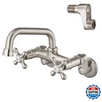 Airuida Wall Mount Kitchen Faucet 6 INCH15CM Spout Laundry Sink. Fixed Price $113.11.